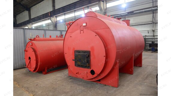 Парогенератор 2500 кг цилиндрический